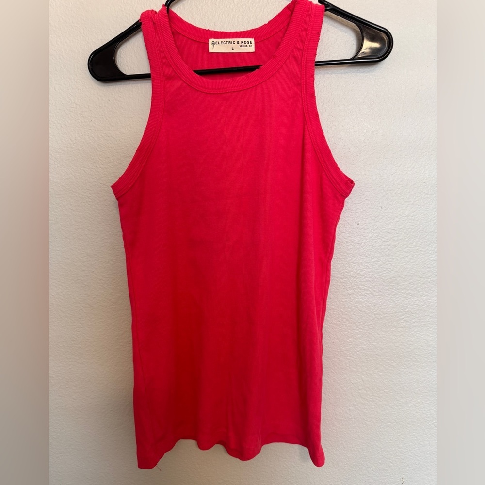 ⭐️Electric & Rose Pink Tank Top Size Large NWOT - Picture 1 of 5